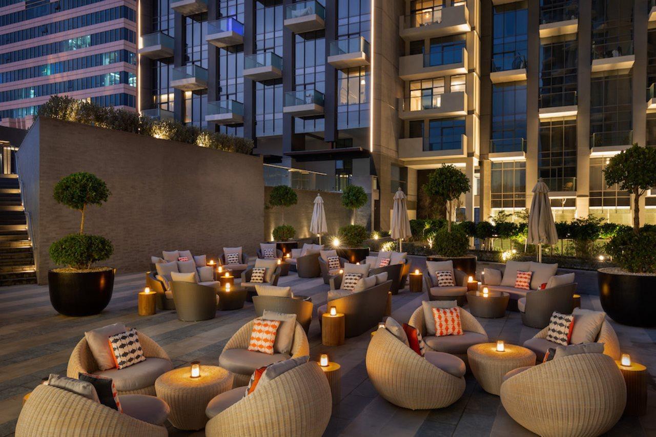Millennium Atria Business Bay Aparthotel Dubaj Kültér fotó The Address Lounge