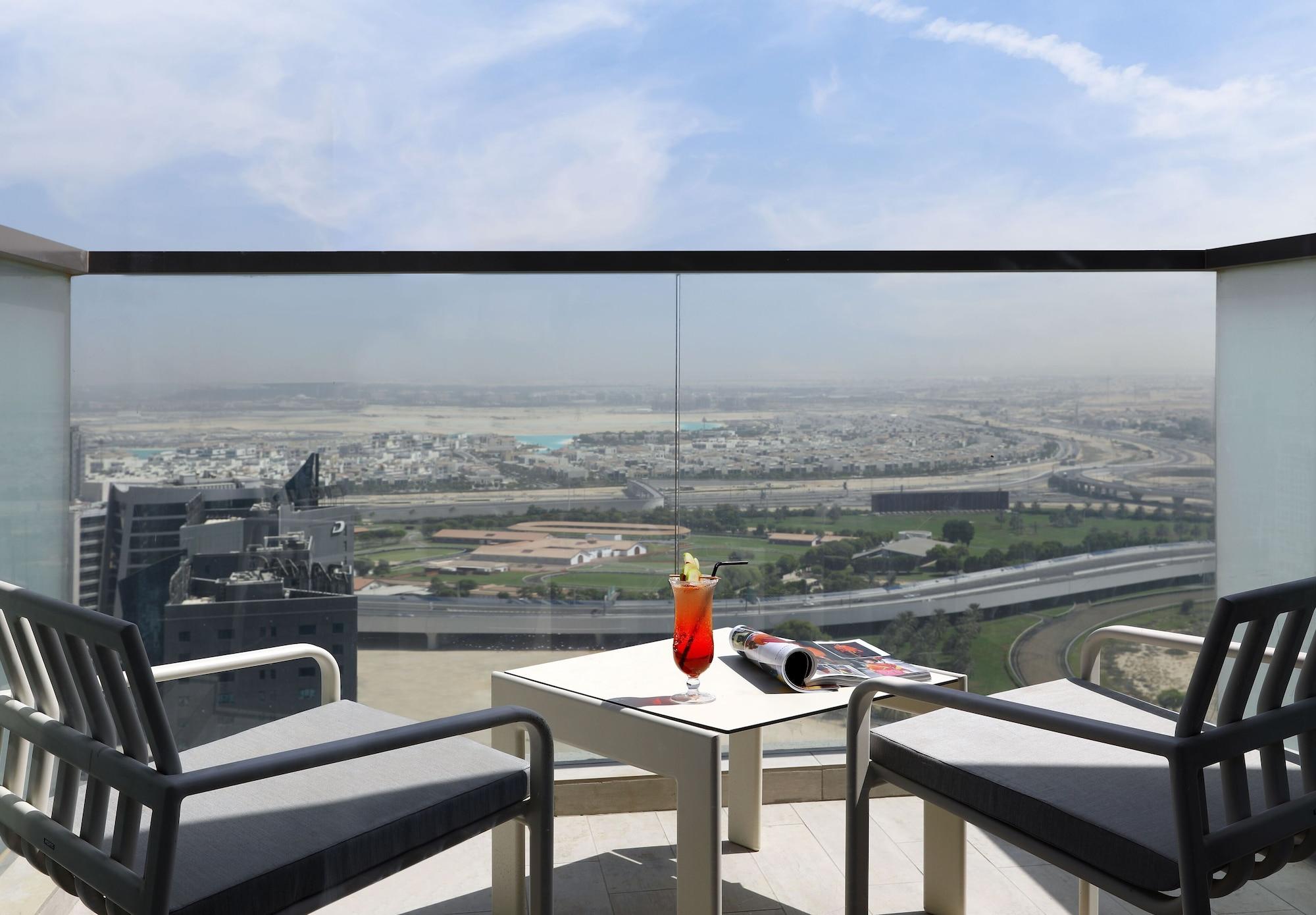 Millennium Atria Business Bay Aparthotel Dubaj Kültér fotó View from the rooftop