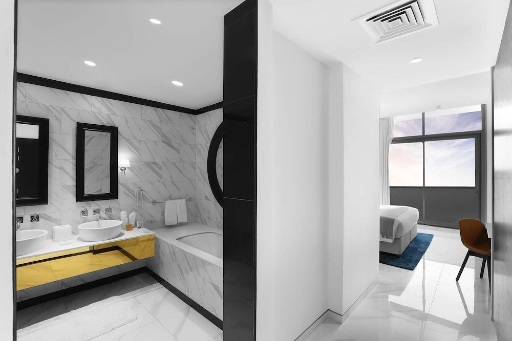 Millennium Atria Business Bay Aparthotel Dubaj Kültér fotó A bathroom designed with the help of ArchiCAD