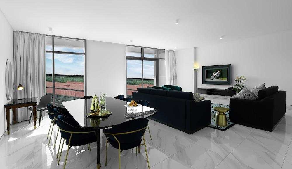 Millennium Atria Business Bay Aparthotel Dubaj Kültér fotó Interior of a typical apartment